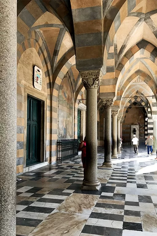 amalfi cathedral architectural details