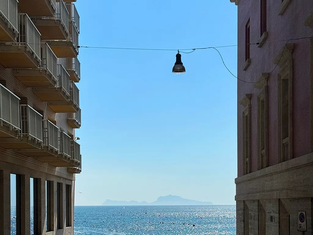 santa lucia neighborhood view of the sea