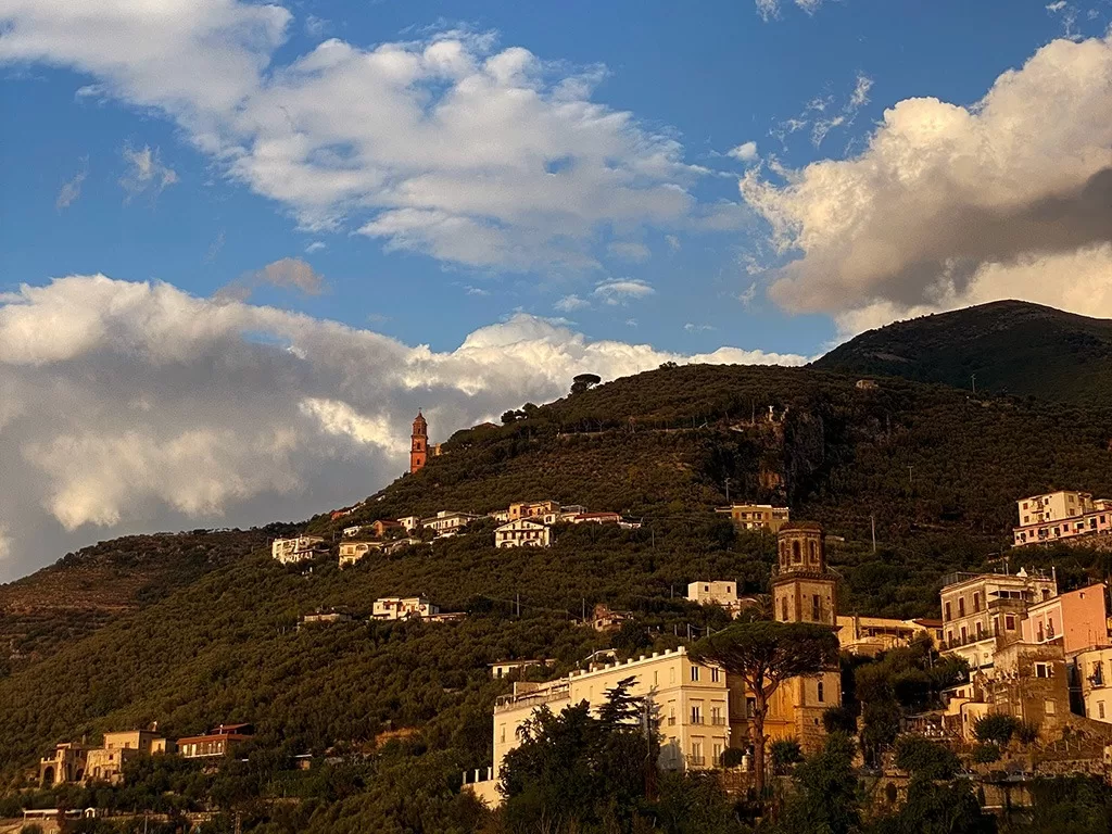 hills above vico equense