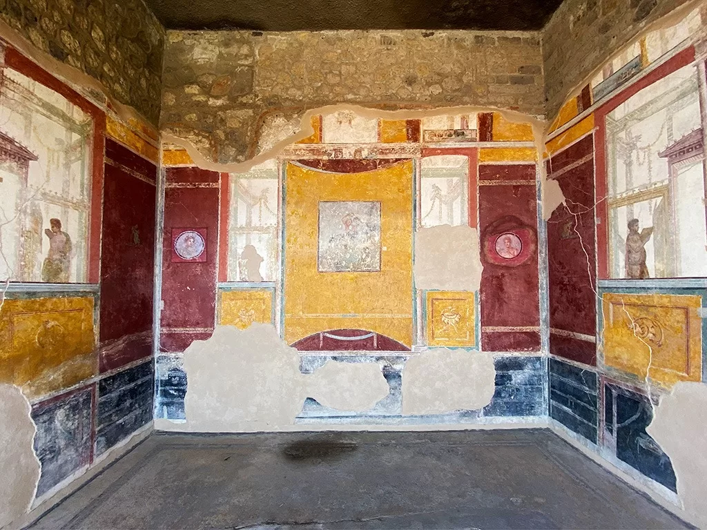 villa ariana frescoes