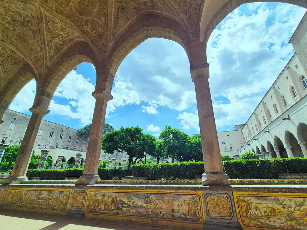 santa chiara cloister naples