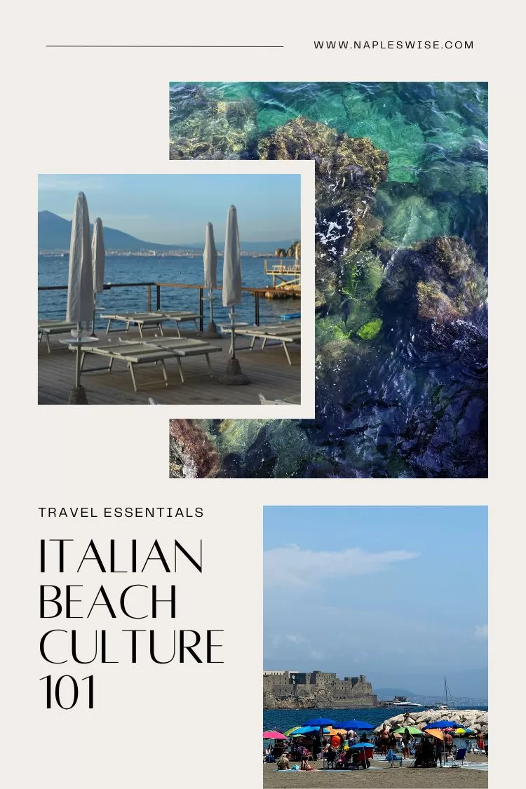 italian beach culture 101 pin