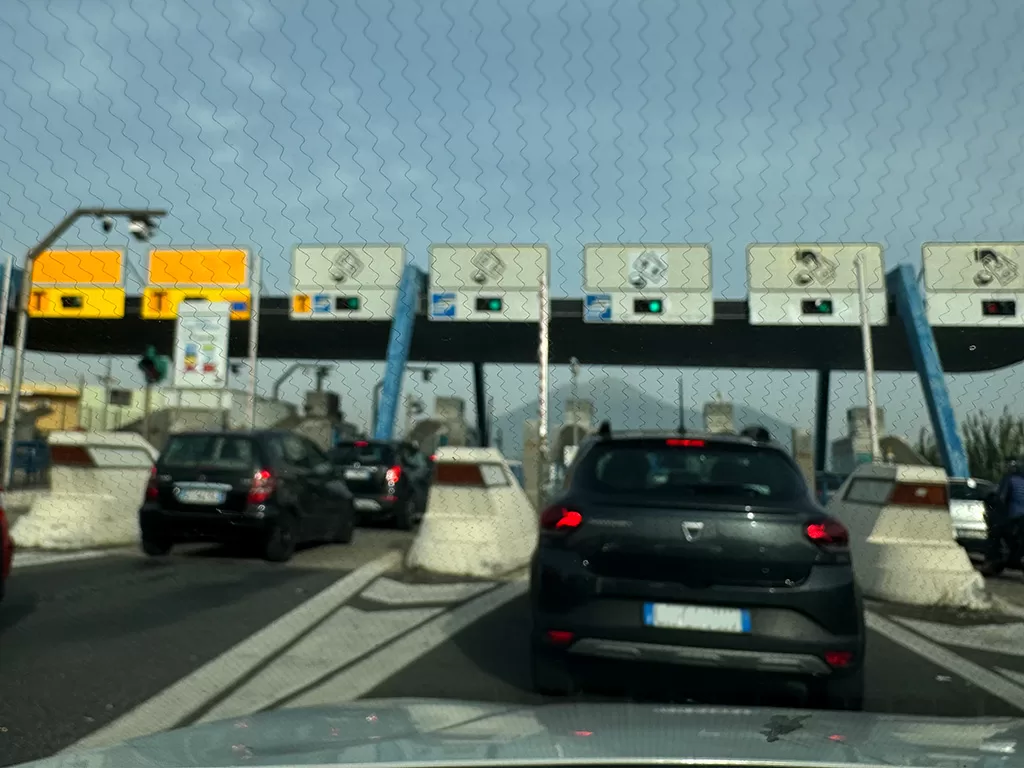 naples autostrade toll station