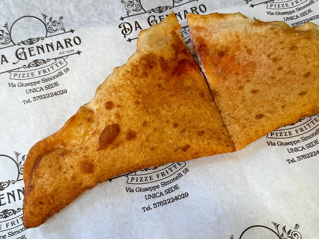 fried pizza