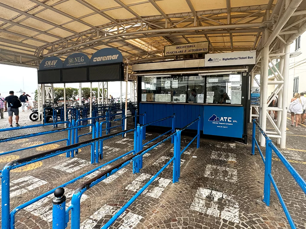 capri ferry desks