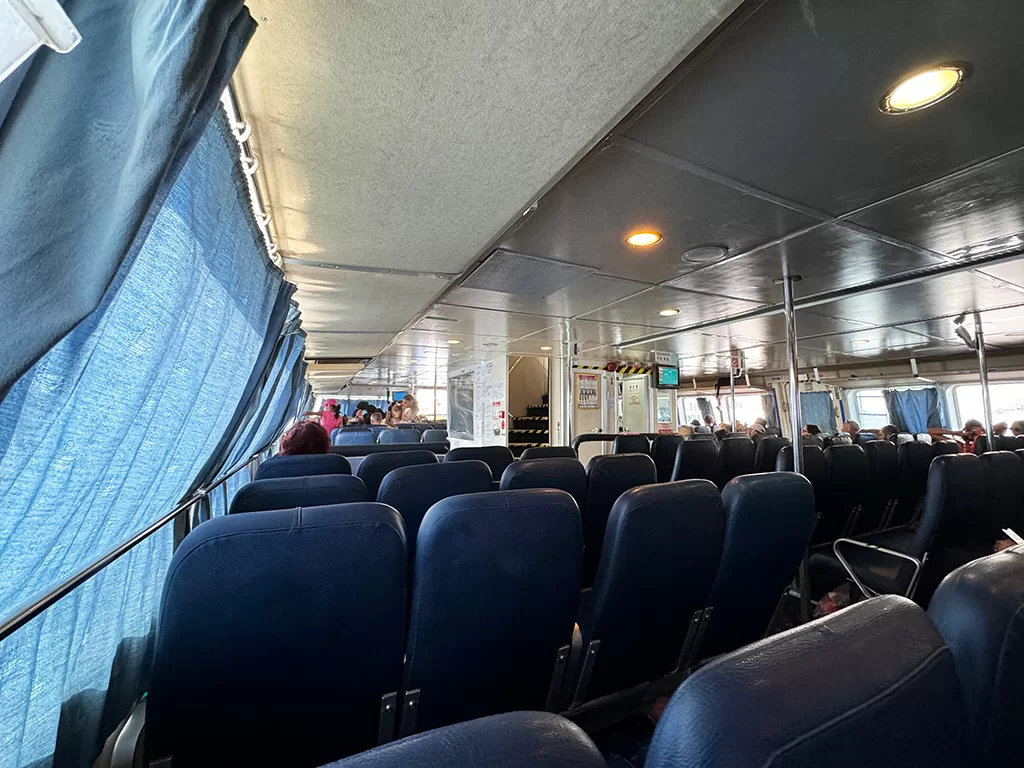 ferry seating interior