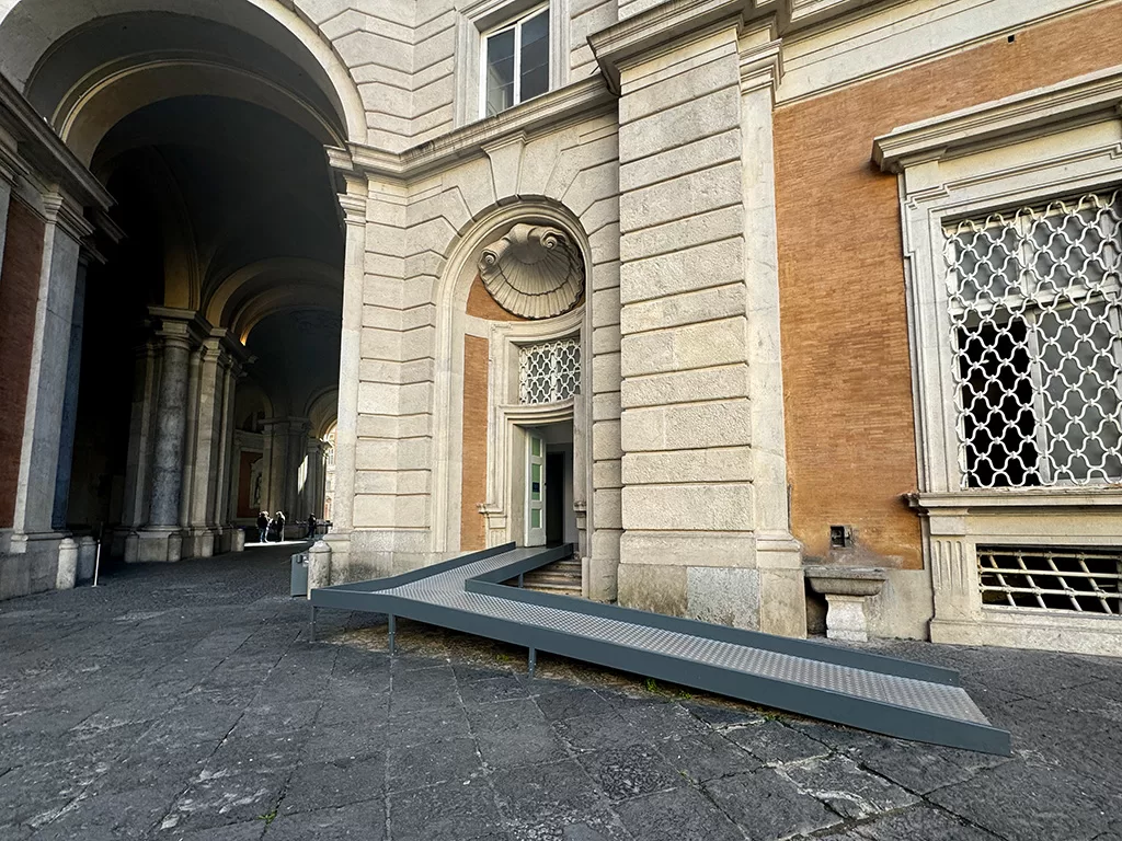 royal palace of caserta bathroom accessibility ramp