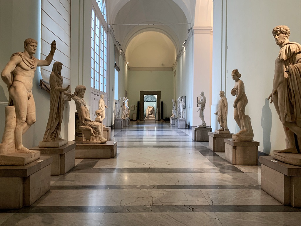 gallery in MANN naples