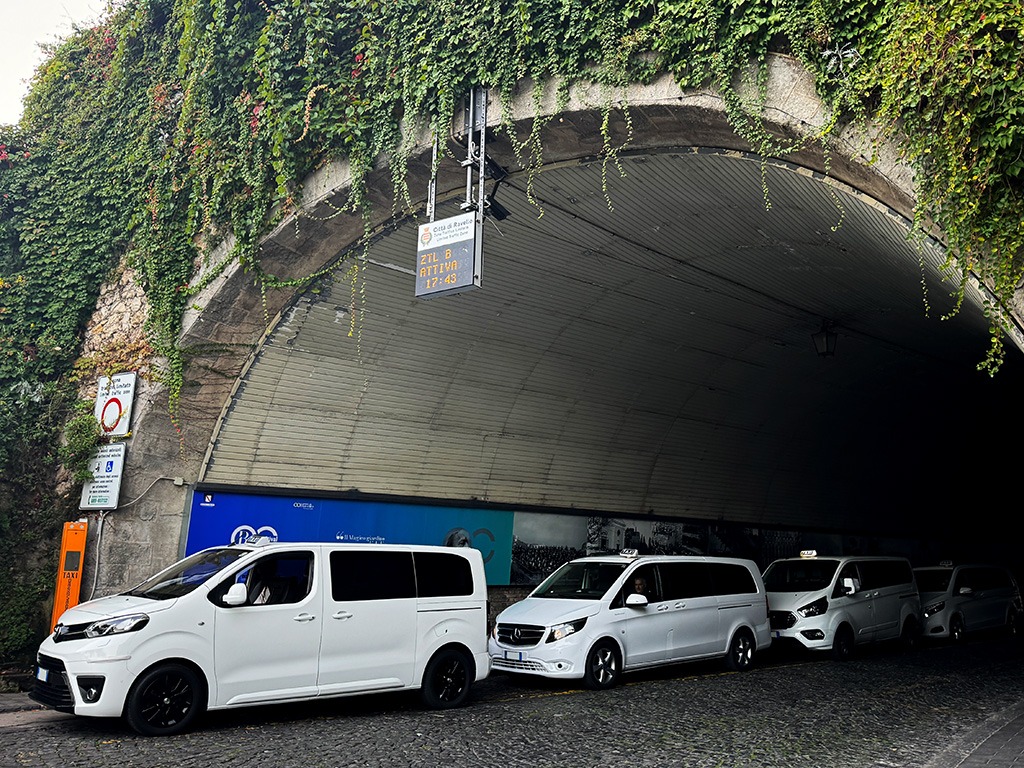 taxi rank in ravello