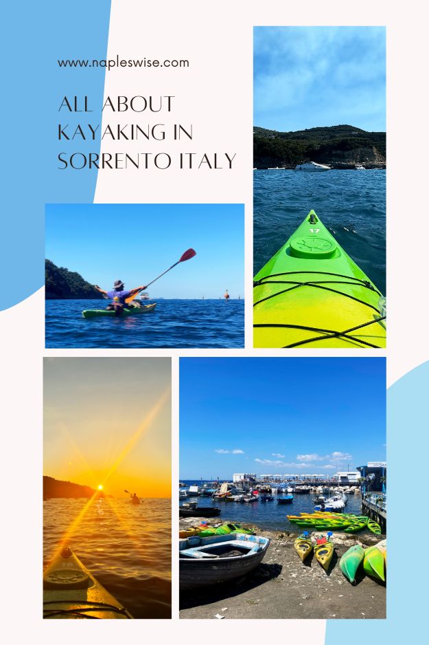 kayaking in sorrento pin