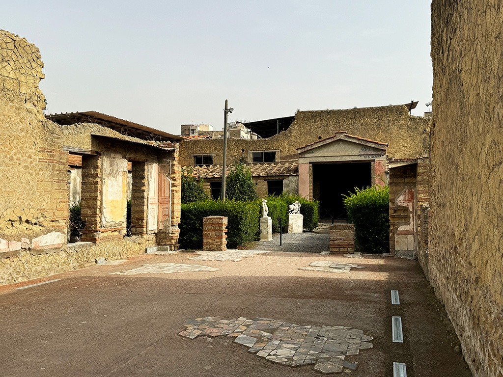 Herculaneum casa dei cervi gardens