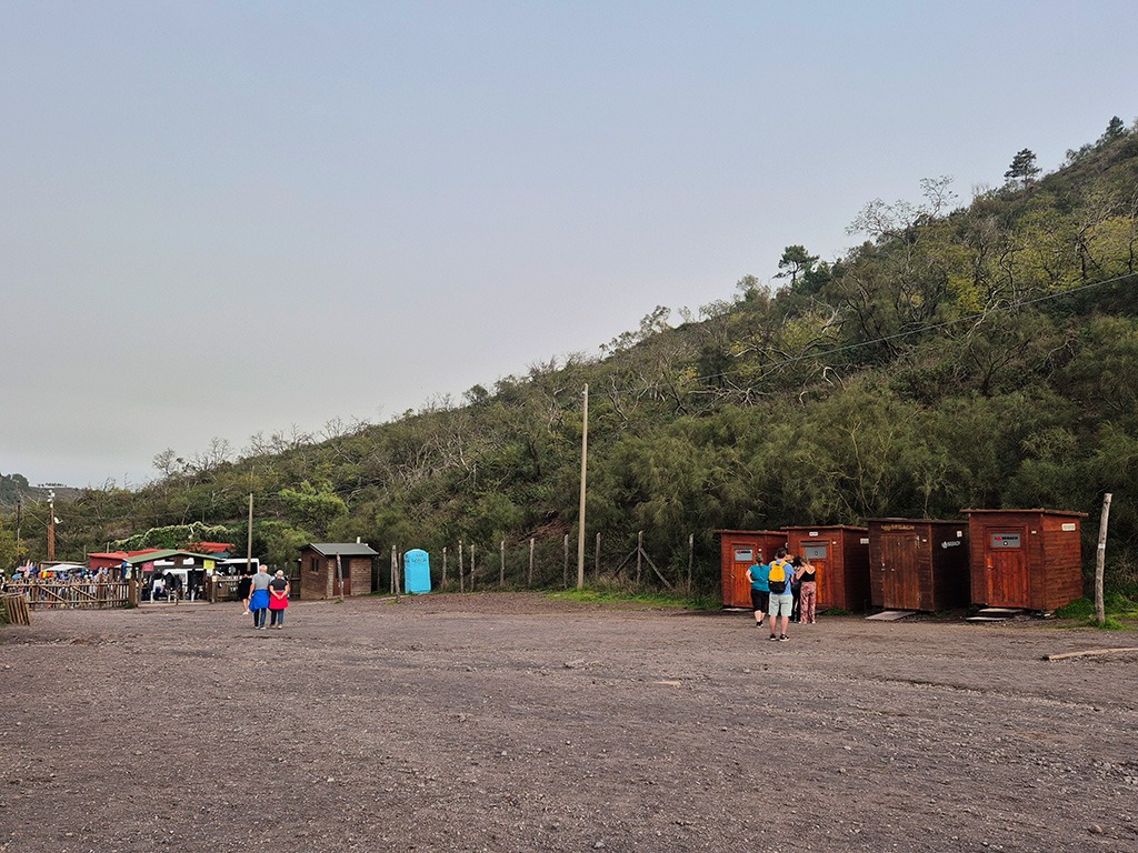 crater entrance area