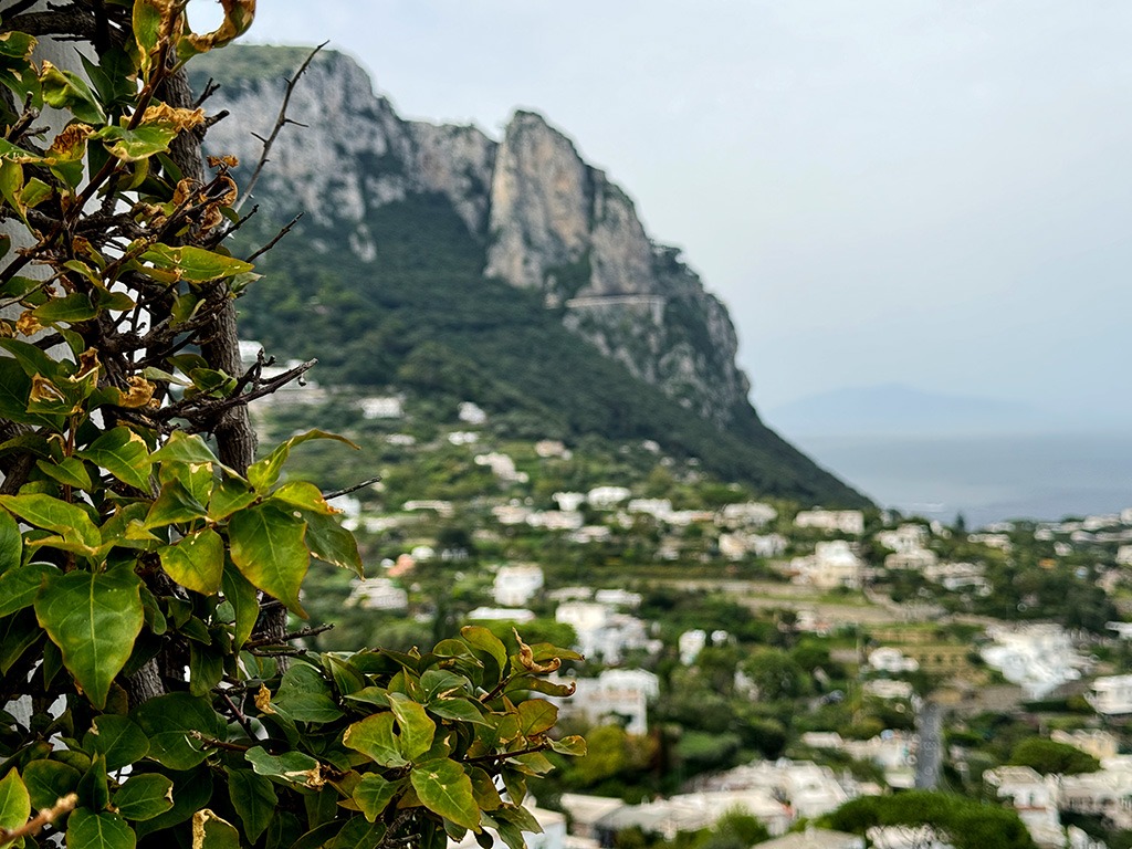 view of cliffs of capri